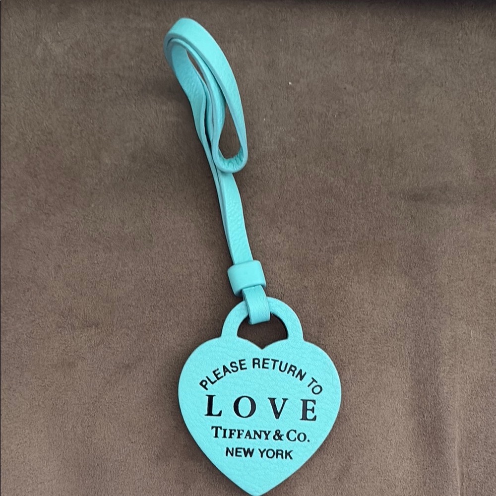 Tiffany & Co. Blue Heart Tag
